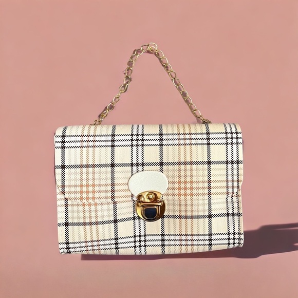 Other - Plaid Crossbody Purse